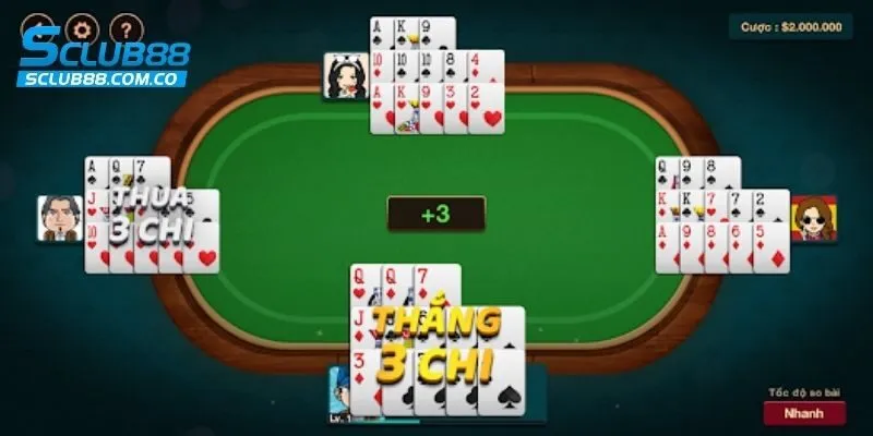 Nguyên tắc điểm thắng thua Mậu binh