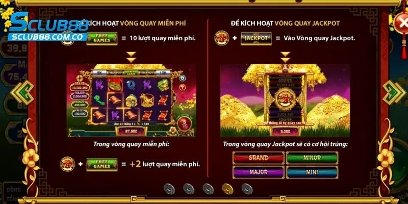 Nổ hũ cung hỷ phát tài nhiều vòng quay chiến thắng lớn