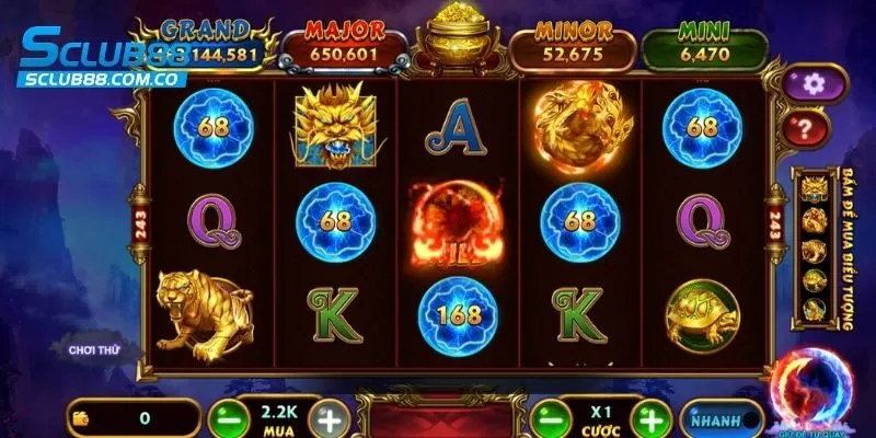 Tổng quan về nổ hũ kho báu tứ linh và sức hút của nó